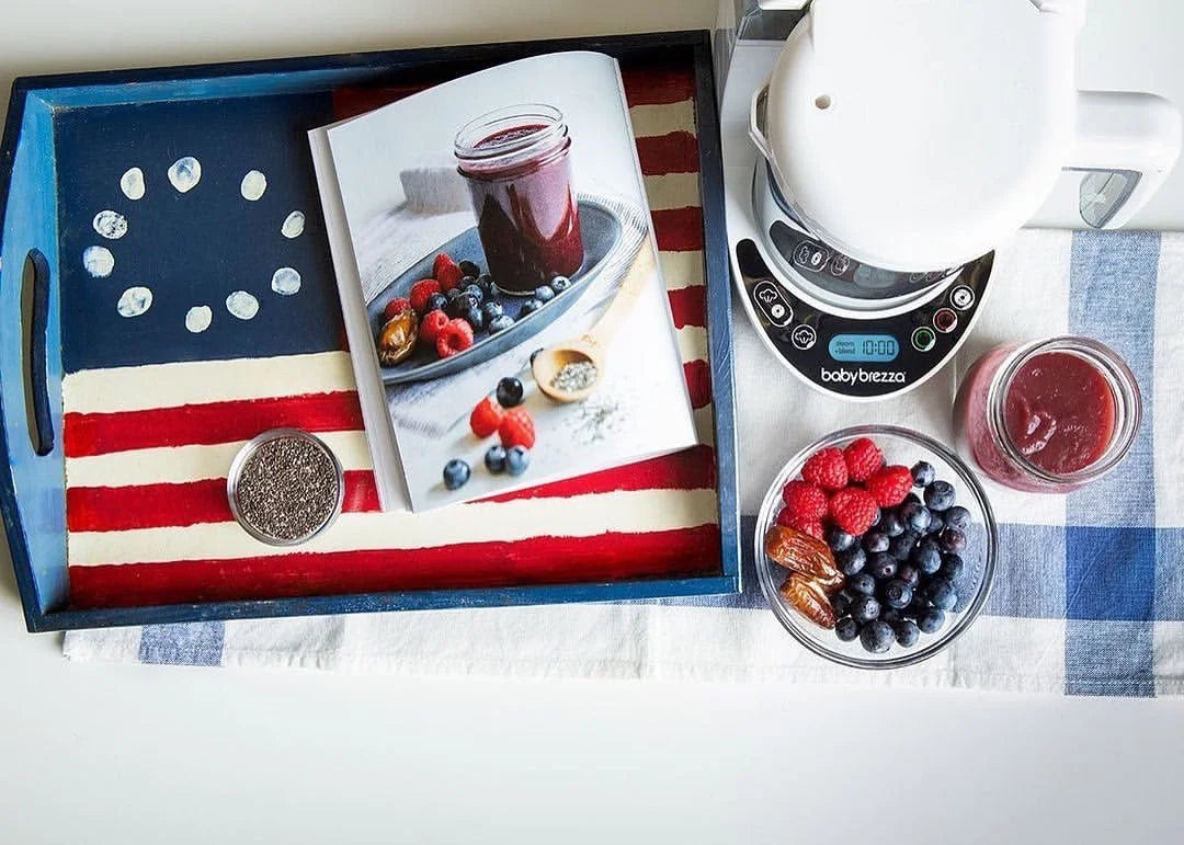 Experience the Benefits of Chia Seeds for Babies with Berry, Date, and Chia Seed Purée