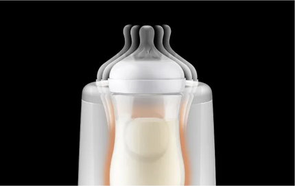 Safely warms breastmilk, protecting essential nutrients