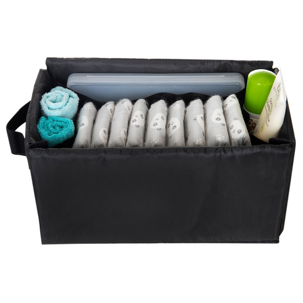 Portable diaper caddy and diaper bag organizer - product thumbnail