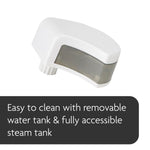 our easy to clean glass food processor has a removable water tank and fully accessible steam tank - product thumbnail