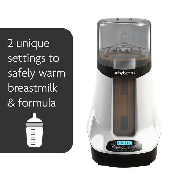 smart bottle warmer has 2 unique settings to safely warm breastmilk and formula - product thumbnail