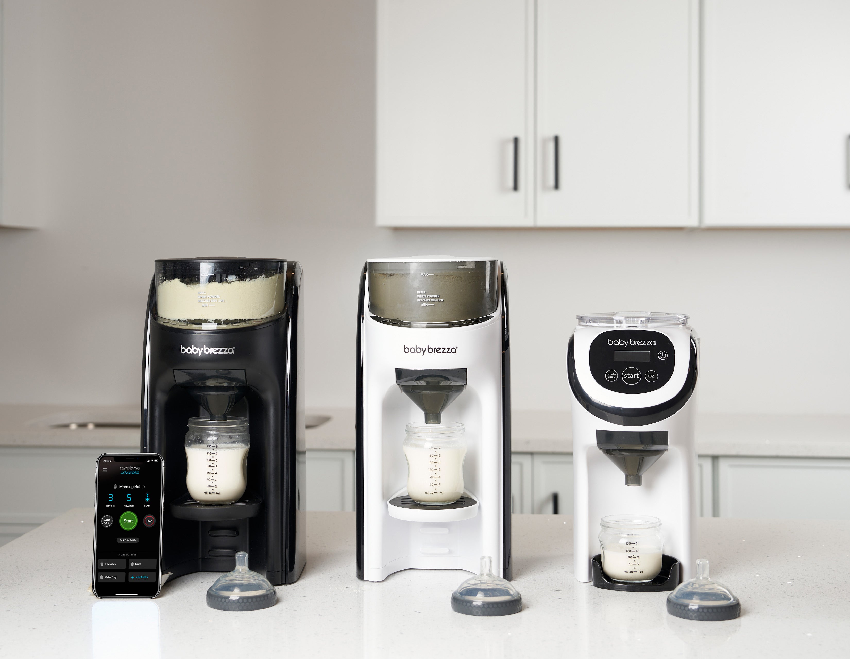 Formula Dispenser Comparison: Which Baby Brezza Formula Pro Takes the Stress out of Late Night Feedings for Moms?