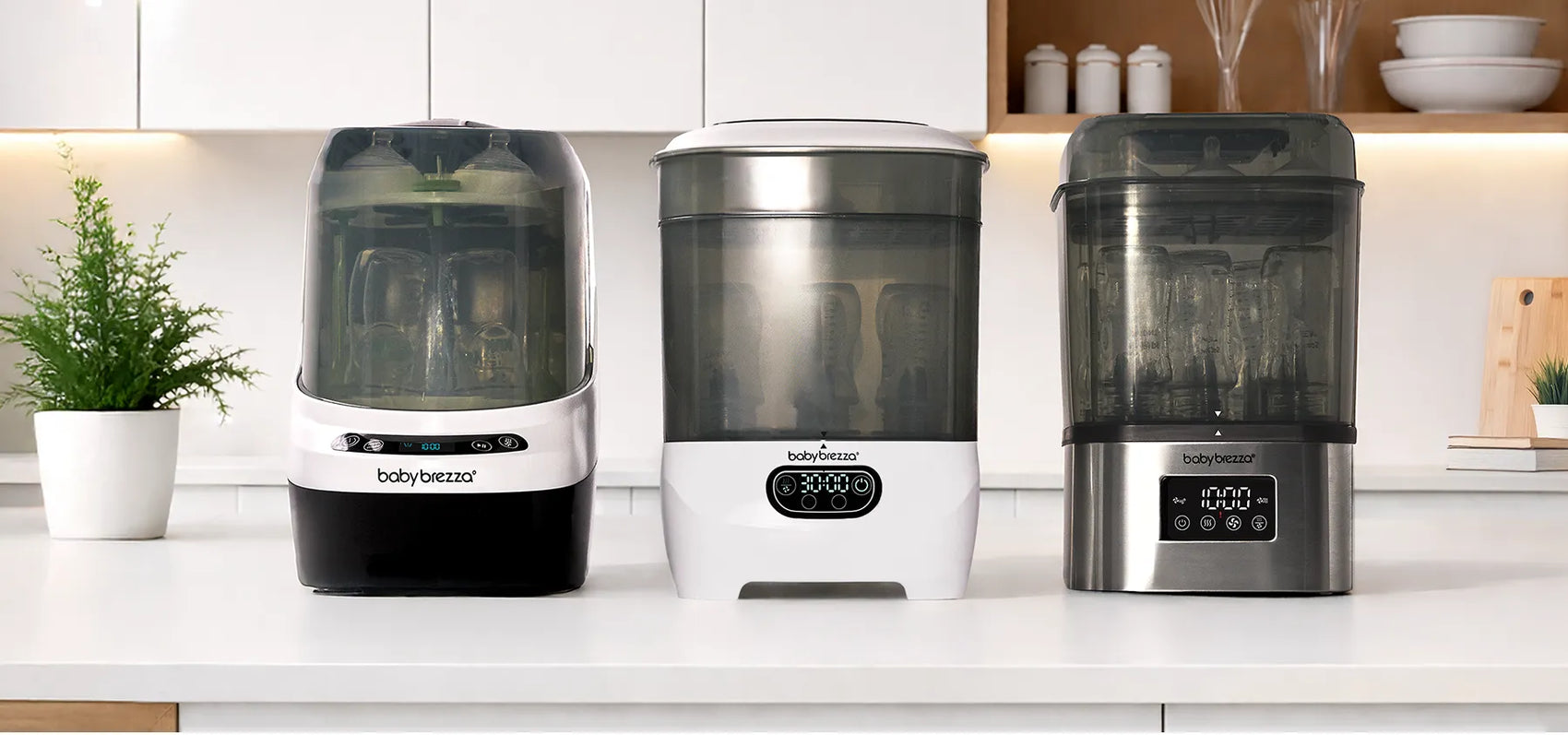 Washers, sterilizers, and dryers Save time and effort sterilizing and drying bottles, pump parts, and accessories