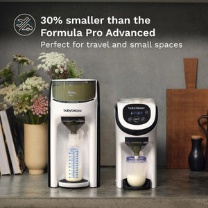 30% smaller than the formula pro advanced - perfect for travel and small spaces