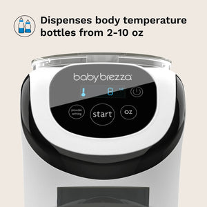 dispenses body temperature bottles from 2-10 oz