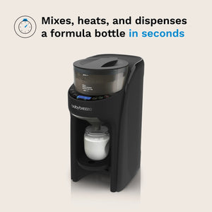 mixes, heats, and dispenses a formula bottle in seconds