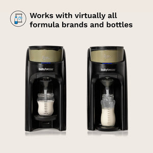 works with virtually all formula brands and bottles