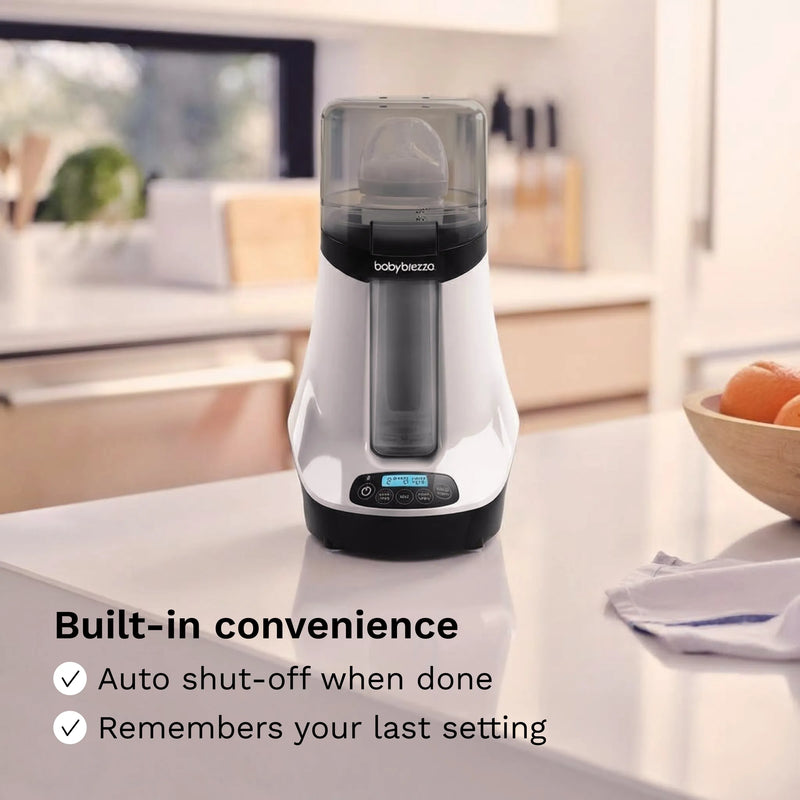Built-in convenience: auto shut-off when done and remembers your last setting
