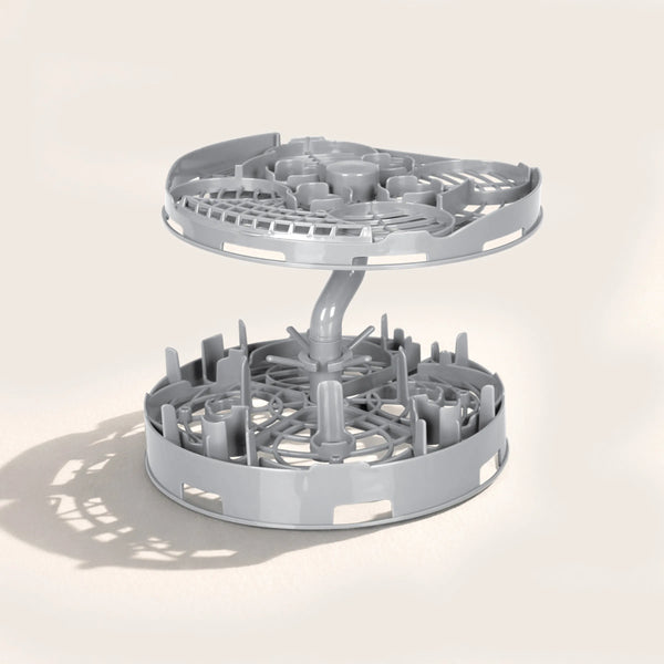 Breast Pump Rack For Bottle Washer Pro - replacement to wash sterilize and dry wearable pump parts