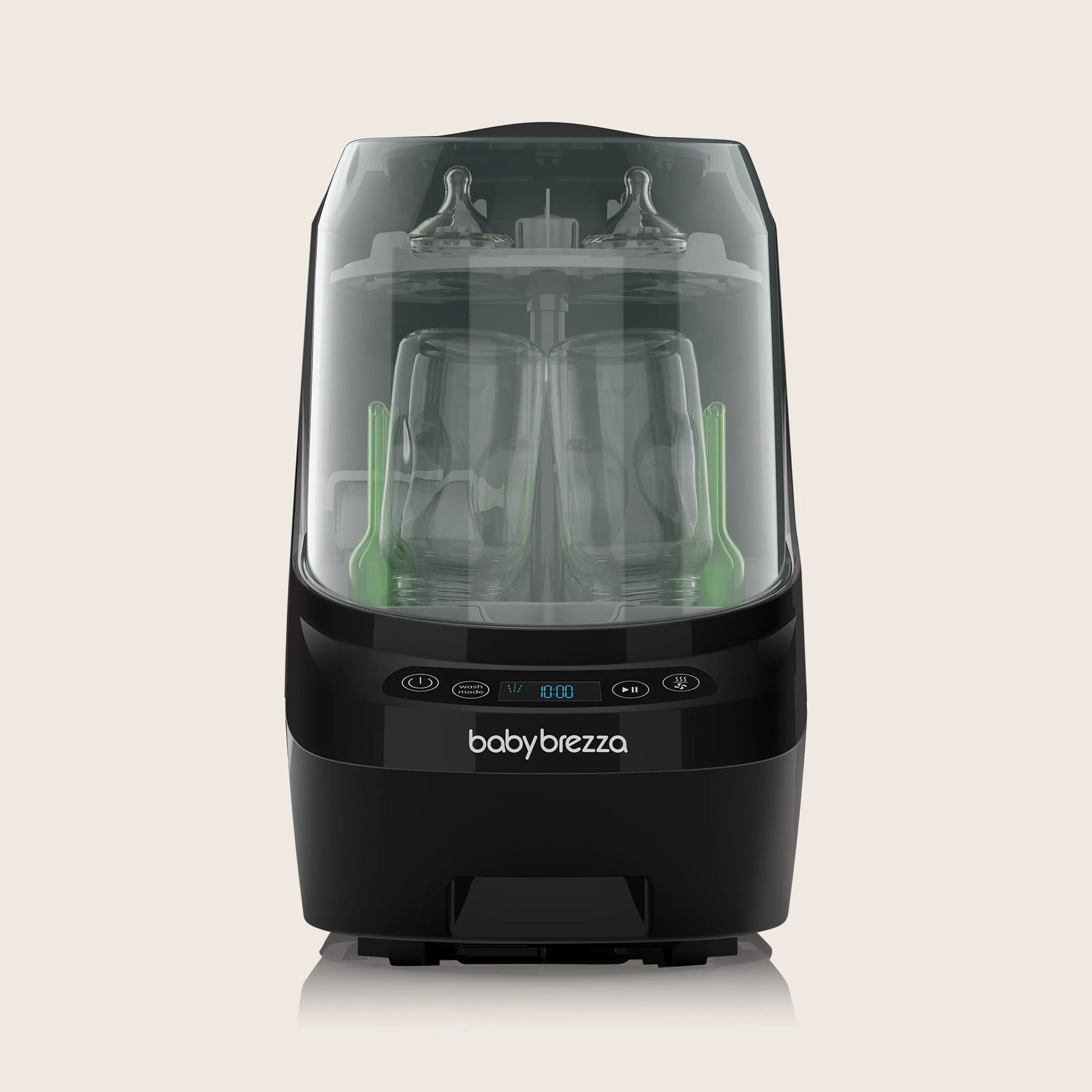 black baby brezza bottle washer pro