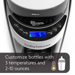 Formula Pro Advanced formula dispenser control panel and temperature screen. Customize bottles with 3 temperatures and 2-10 ounces of water   - product thumbnail