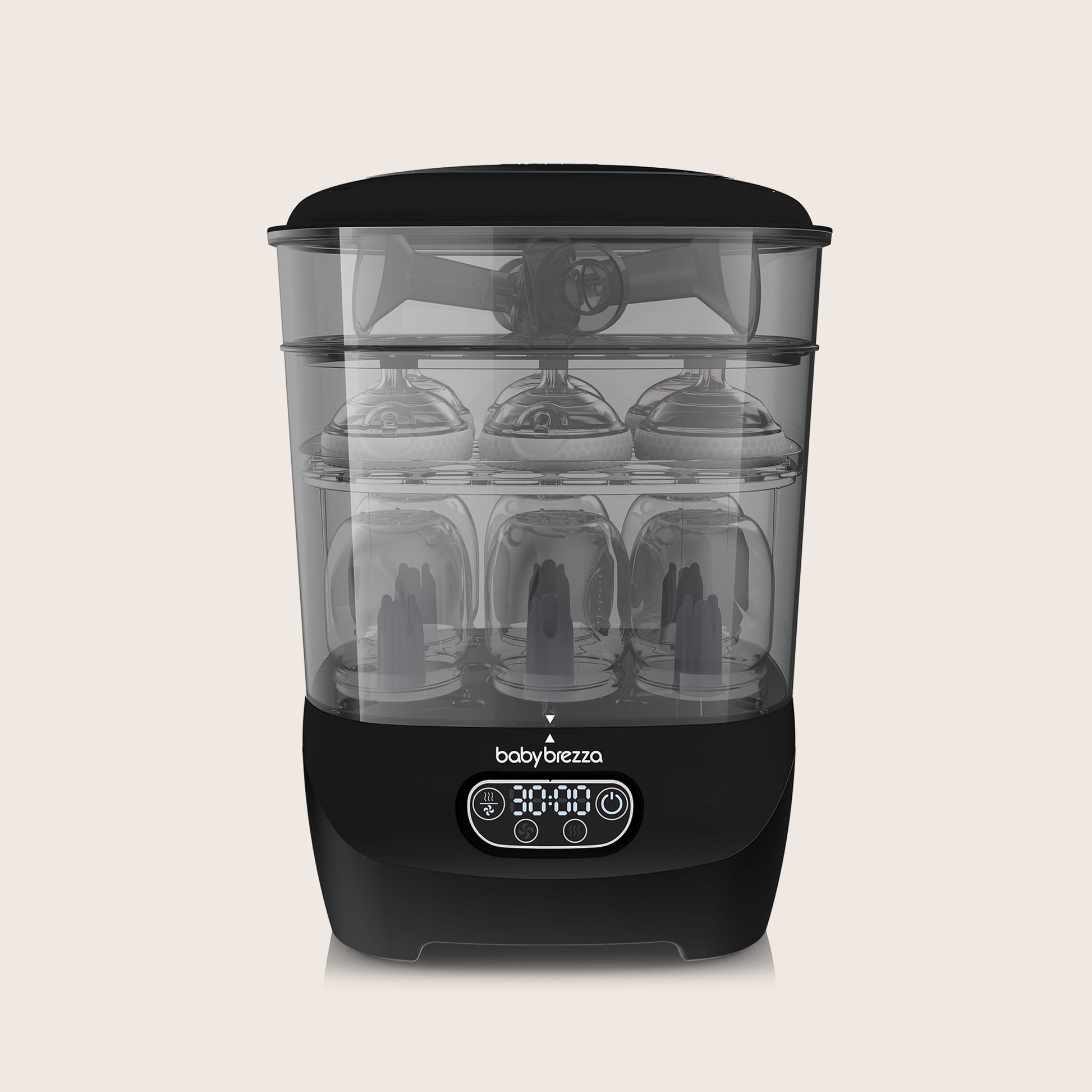 baby brezza one step sterilizer dryer advanced black