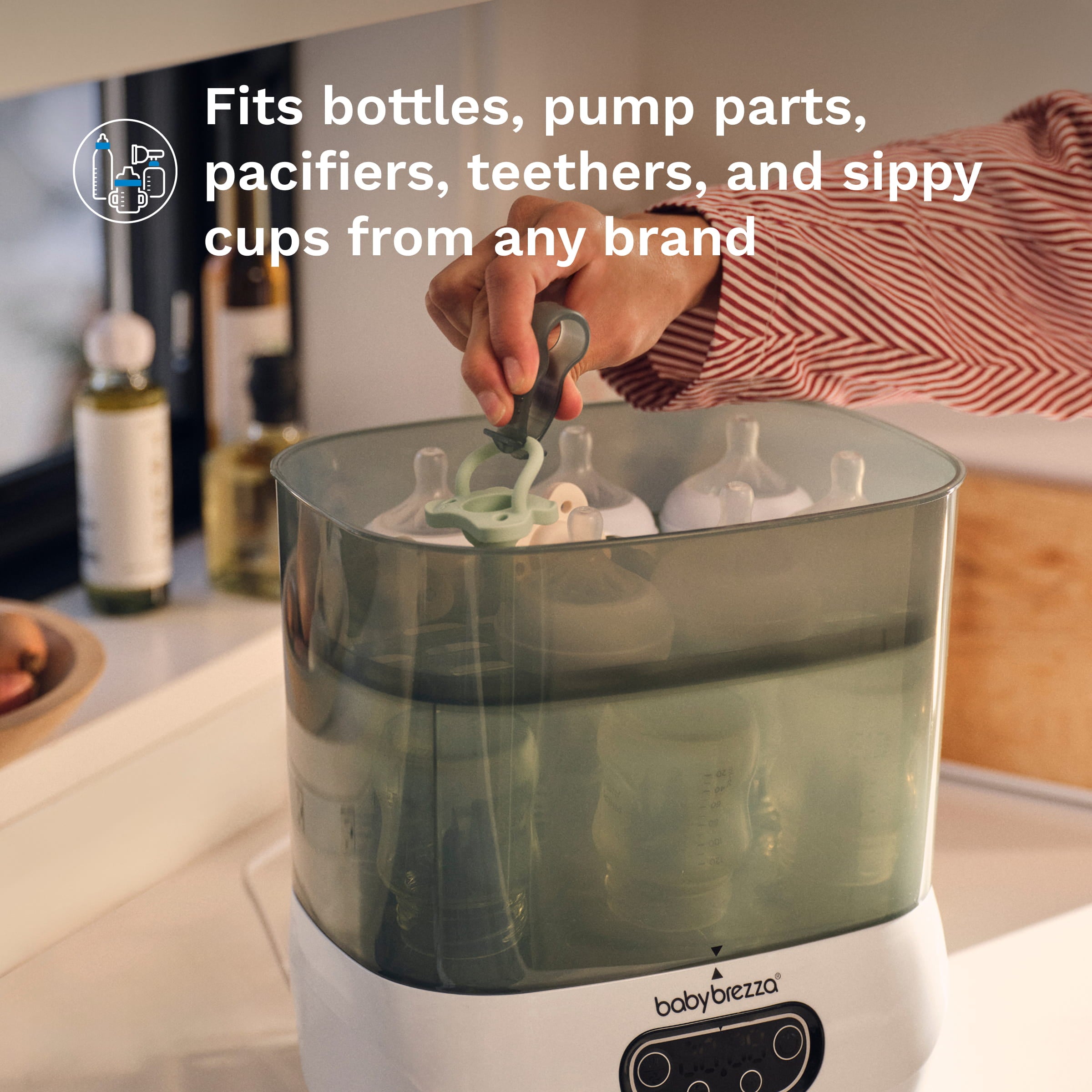 One Step™ Baby Bottle Sterilizer and Dryer Advanced | Baby Brezza