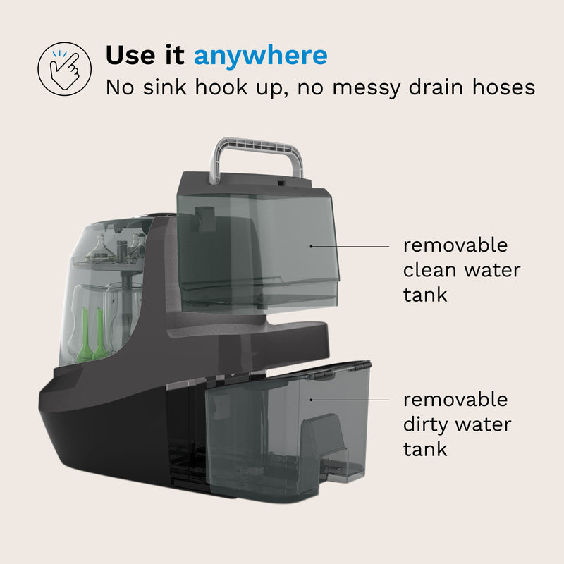 use it anywhere no sink hook up no messy drain hoses