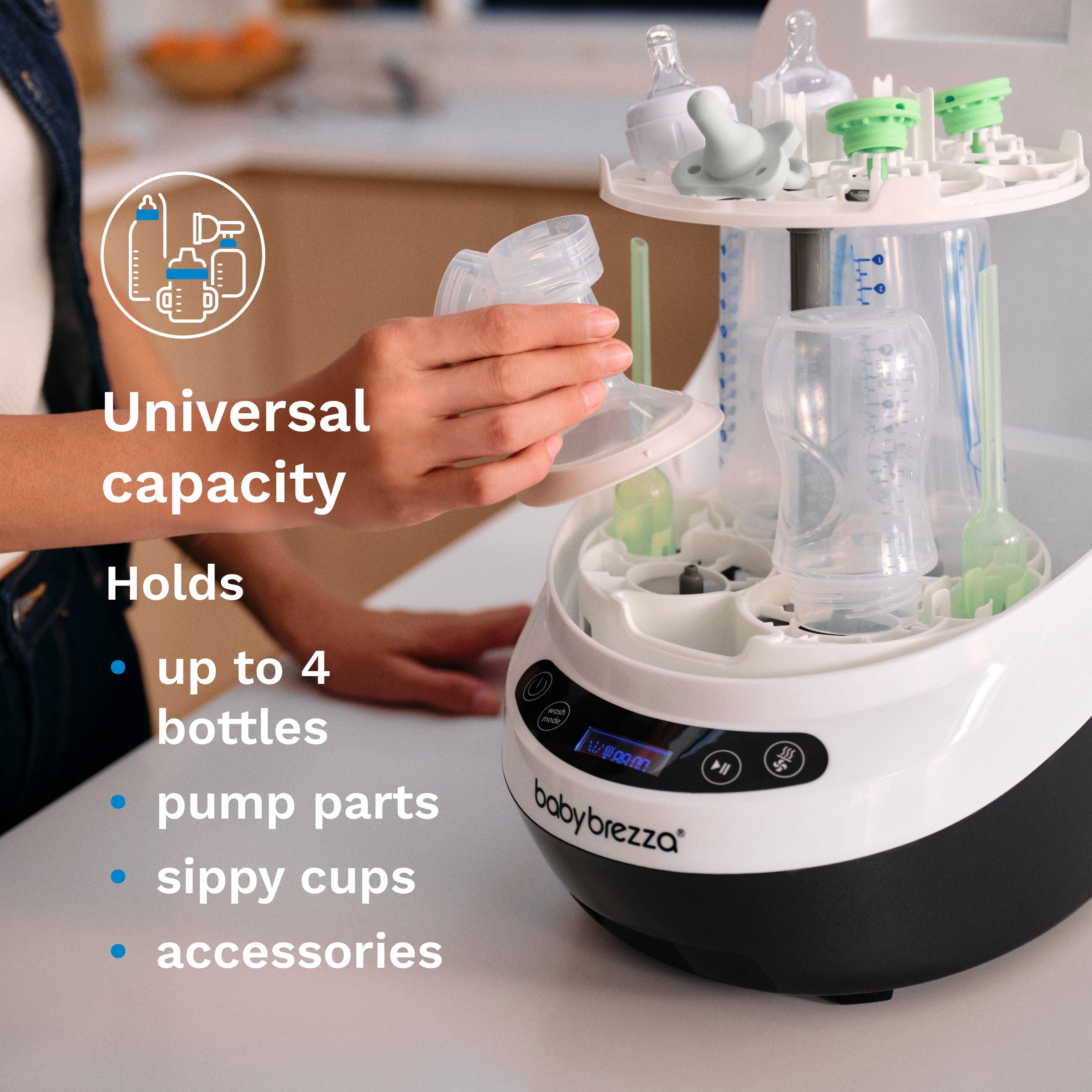 Bottle Washer Pro®: Automatic Baby Bottle Washer | Baby Brezza