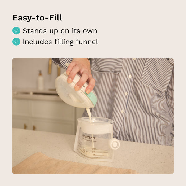 Reusable Milk Storage Bags, 10 Pack - product thumbnail