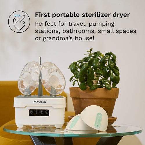 Sterilizer Dryer Mini - portable sterilizer dryer perfect for travel, smaller spaces & pumping stations - product thumbnail