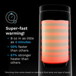 Superfast Portable Bottle Warmer - Rechargeable Travel Warmer for Formula and Breastmilk - product thumbnail