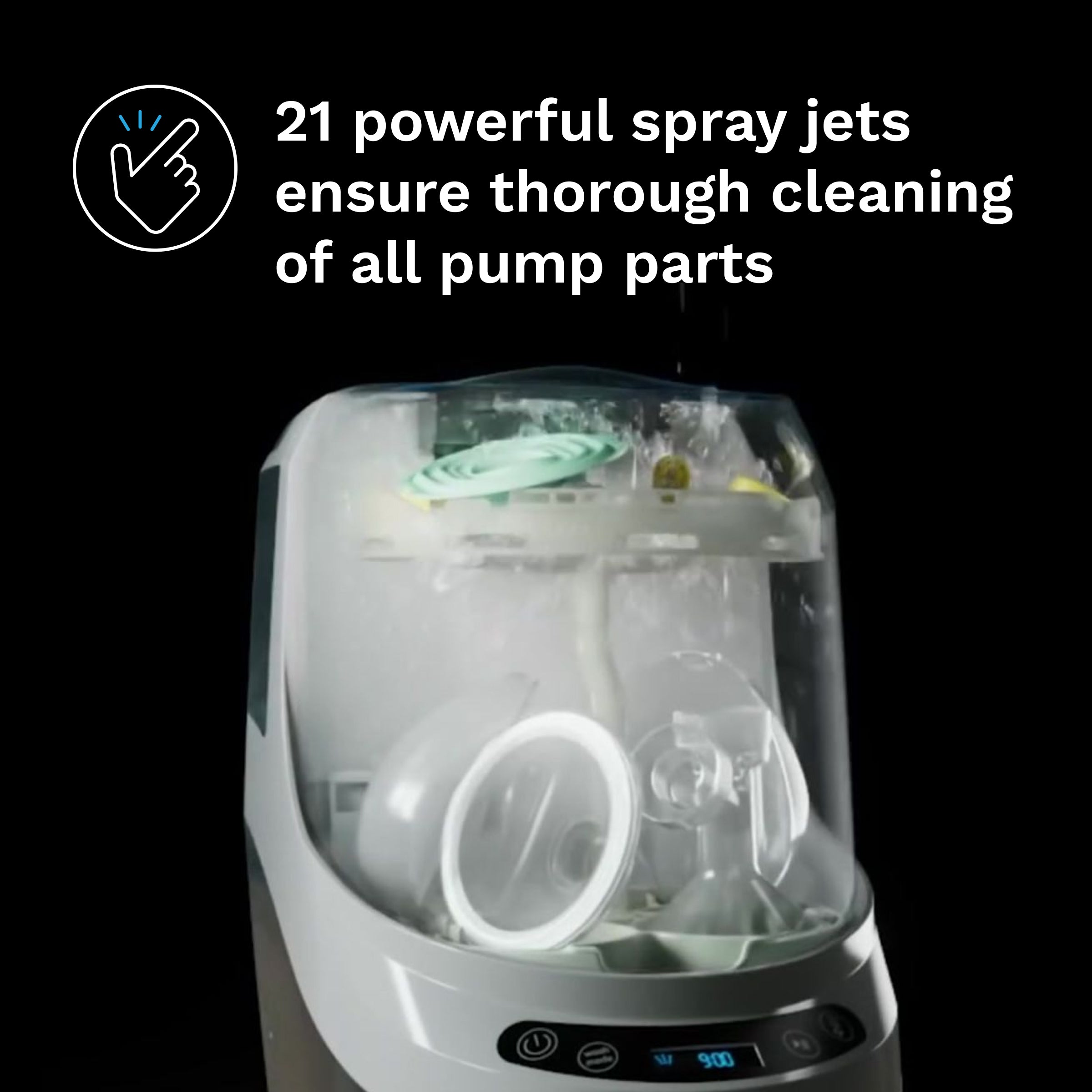 Breast Pump Rack For Bottle Washer Pro