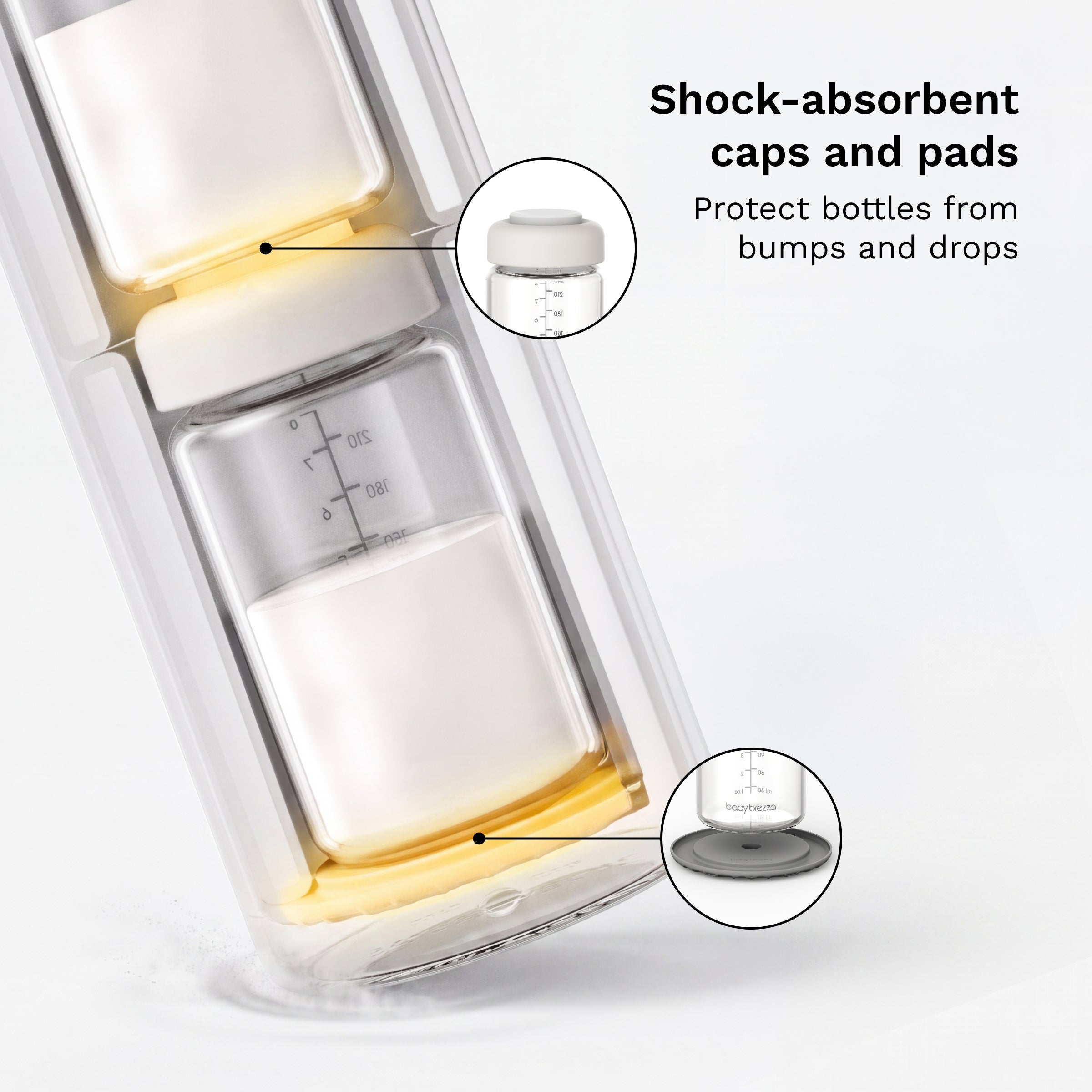 All-day Breastmilk Portable Glass Cooler – Baby Brezza