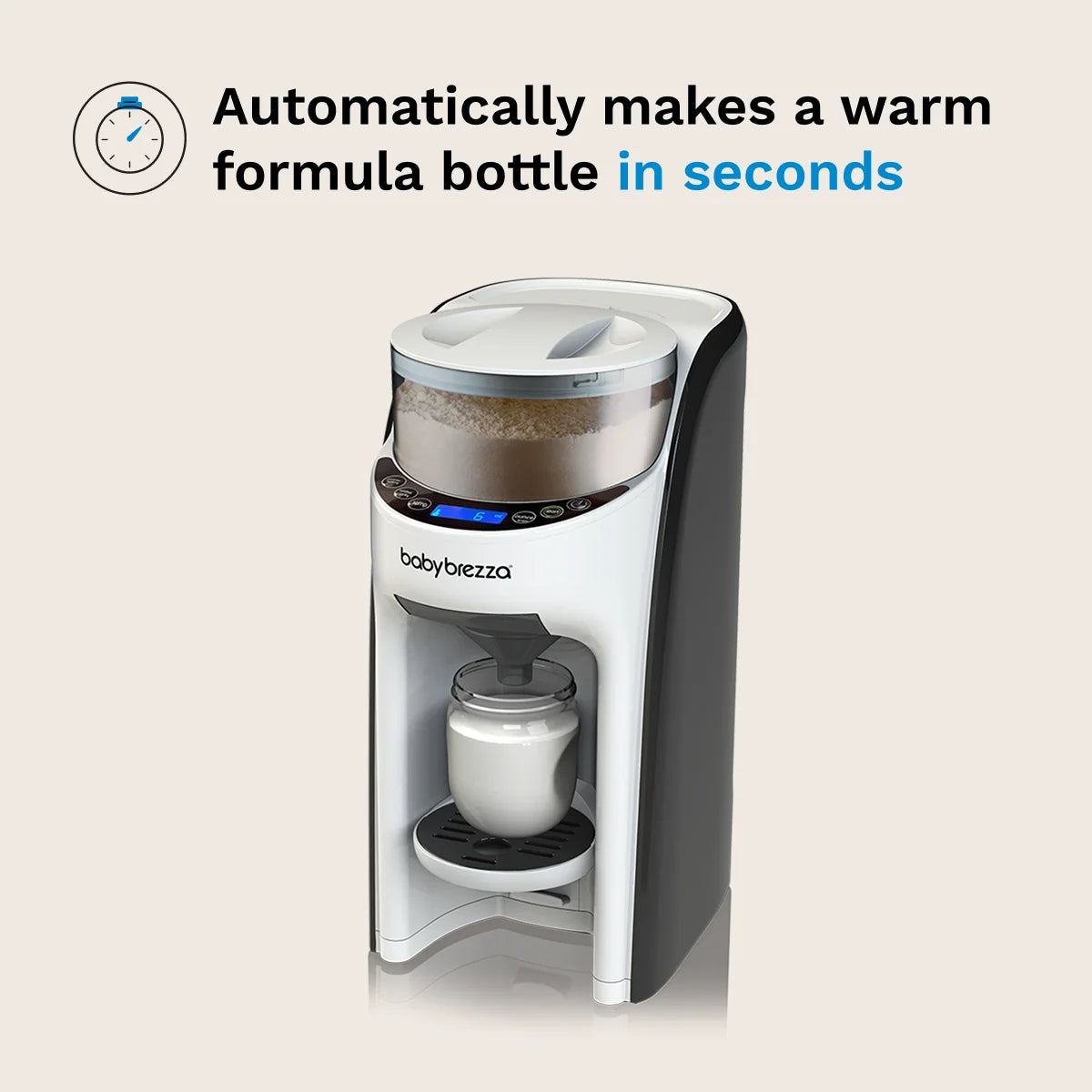 Formula Baby Pro Brezza Advanced | Dispenser - Black System White