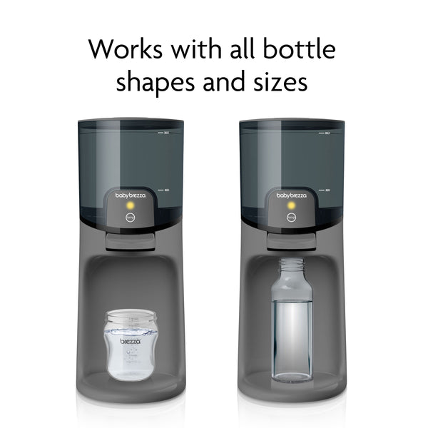 The baby water warmer works with all bottle shapes and sizes #variant_charcoal