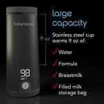 Superfast Portable Bottle Warmer - Rechargeable Travel Warmer for Formula and Breastmilk - product thumbnail