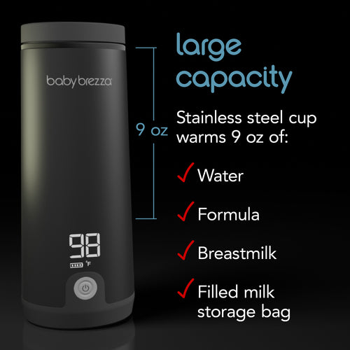 Superfast Portable Bottle Warmer - Rechargeable Travel Warmer for Formula and Breastmilk - product thumbnail