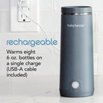 Superfast Portable Bottle Warmer - Rechargeable Travel Warmer for Formula and Breastmilk - product thumbnail