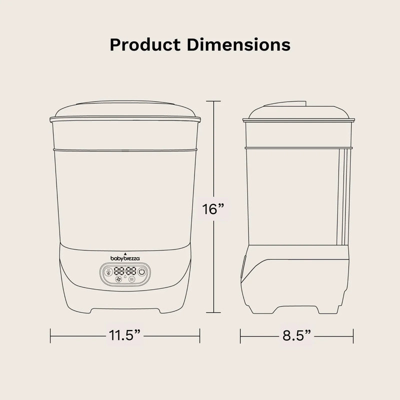 One Step™ Baby Bottle Sterilizer and Dryer Advanced | Baby Brezza One Step™ Baby Bottle Sterilizer and Dryer Advanced | Baby Brezza