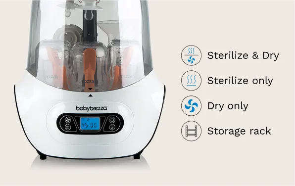 4-in-1 functionality with easy LCD controls
