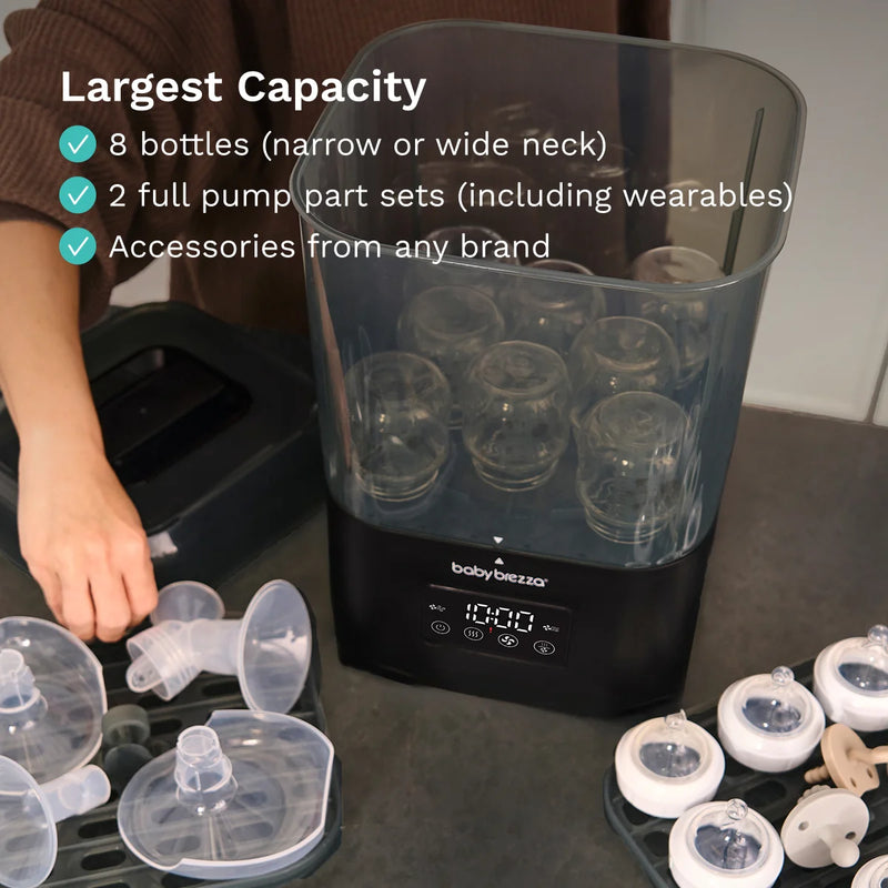 Largest Capacity - 8 bottles - 2 full pump part sets - accessories from any brand