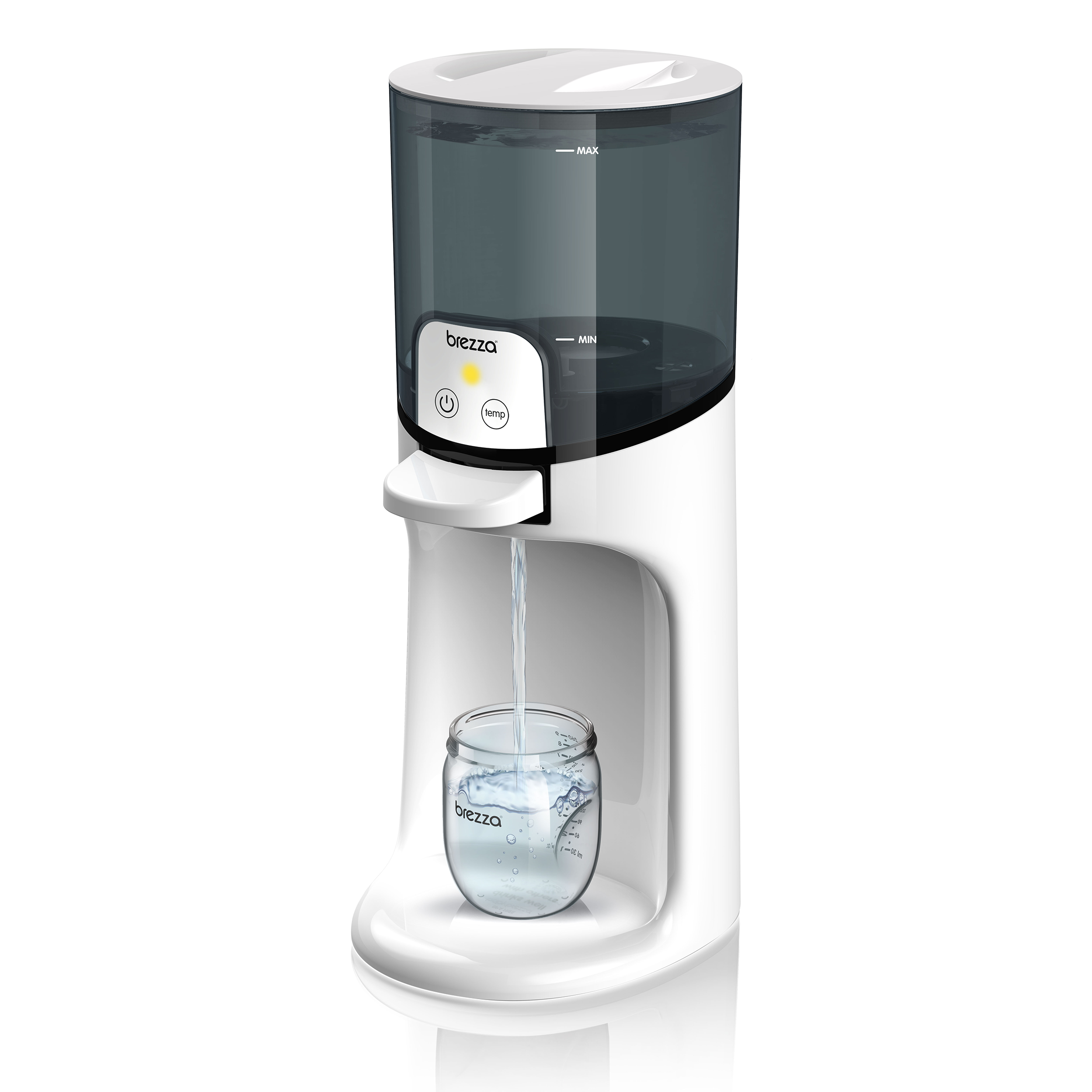 Kisdream Baby Bottle Warmer & Formula Dispenser - 24H Smart Thermostat, 3 Temperatures, 54oz Capacity