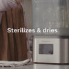 SuperQuick Baby Bottle Sterilizer and Dryer - Sterilizes & Dries in just 10 Minutes video