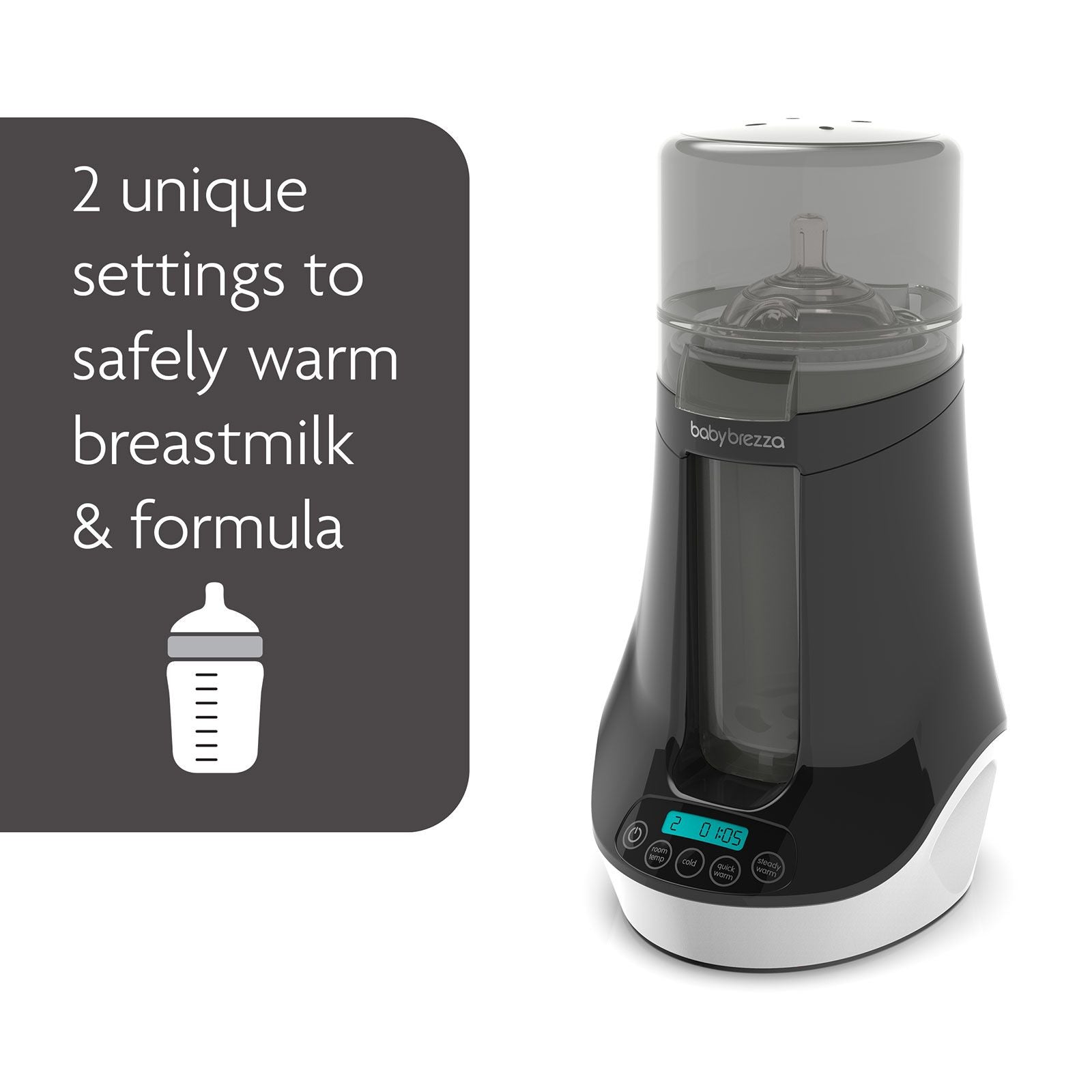 Baby Brezza Safe and Smart Bottle Warmer with Bluetooth – Babyland