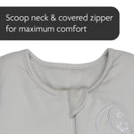 swaddle suit with scoop neck and covered zipper for maximum comfort - product thumbnail