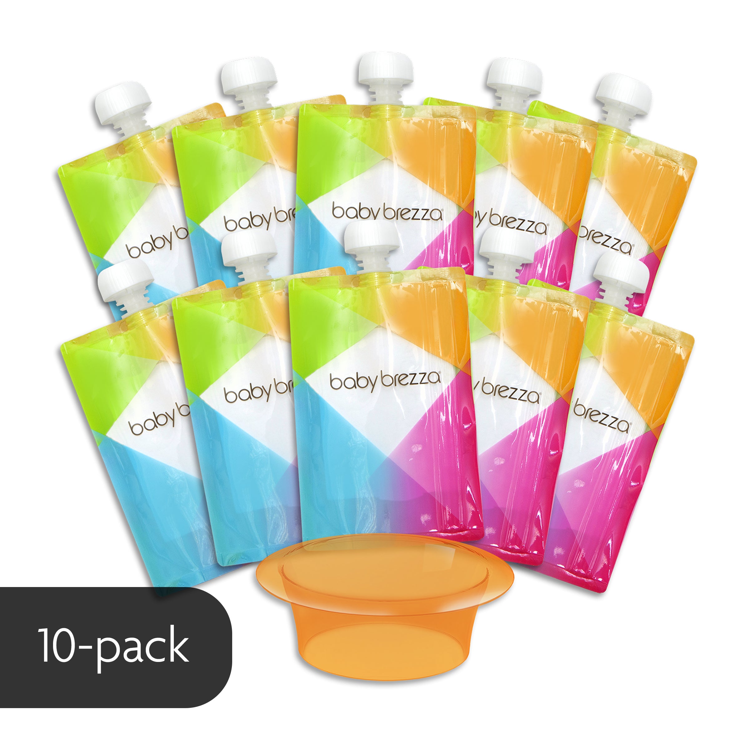 Fresh N Freeze 4 Ounce Reusable Baby Food Containers 6-Pack