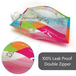 leak proof food pouches with double zipper - product thumbnail