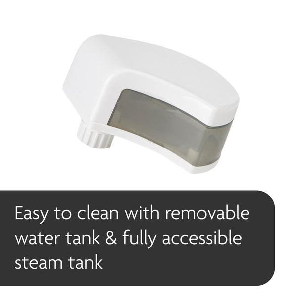 our easy to clean baby food maker has a removable water tank and fully accessible steam tank - product thumbnail