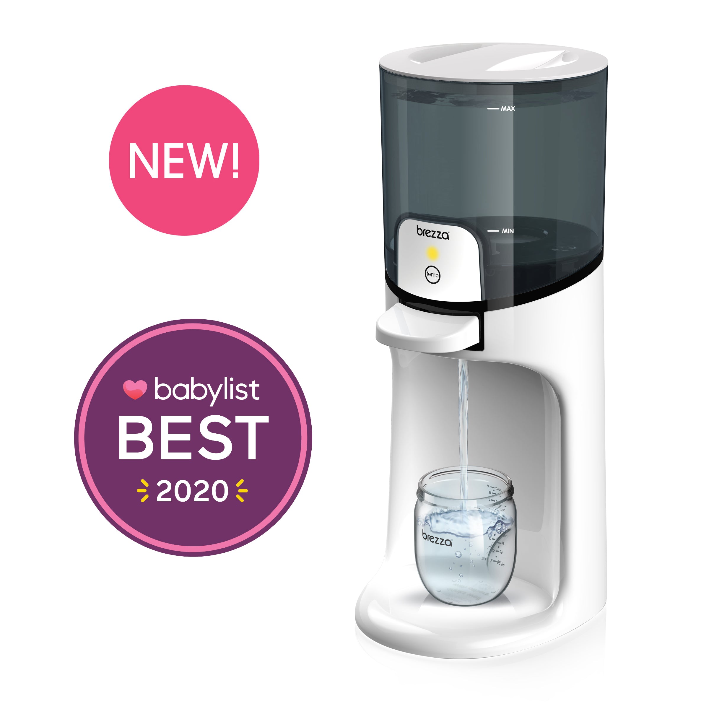 Formula Ready Baby Water Kettle- One Button Boil Cool Down and Keep Warm at  Perfect Temperature 24/7 - Dispense Water Instantly- Replace Traditional