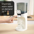 Water warmer for baby dispenses warm water on demand 24/7 #variant_white 