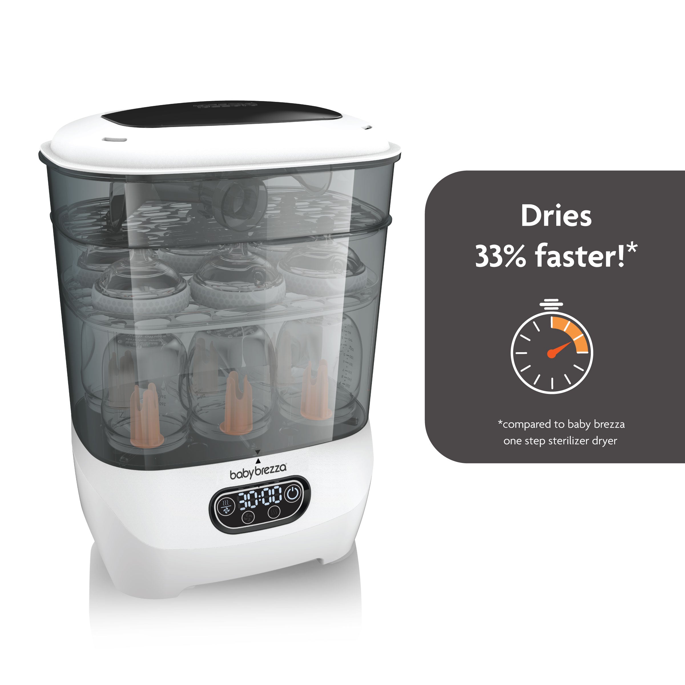 One Step™ Baby Bottle Sterilizer and Dryer Advanced | Baby Brezza