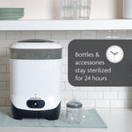 bottles and accessories stay sterilized for 24 hours in the electric bottle sterilizer - product thumbnail