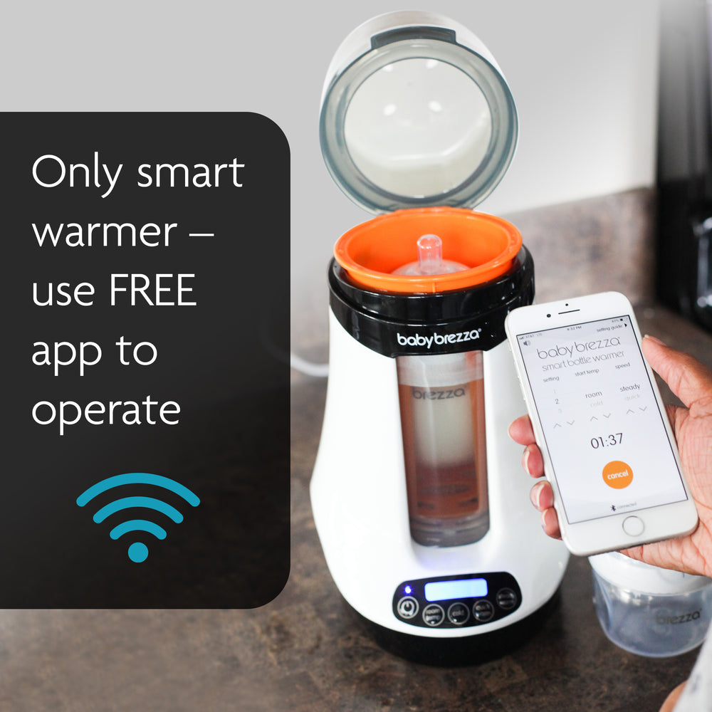 our milk warmer for baby is the only smart warmer. Use our free app to operate - product thumbnail