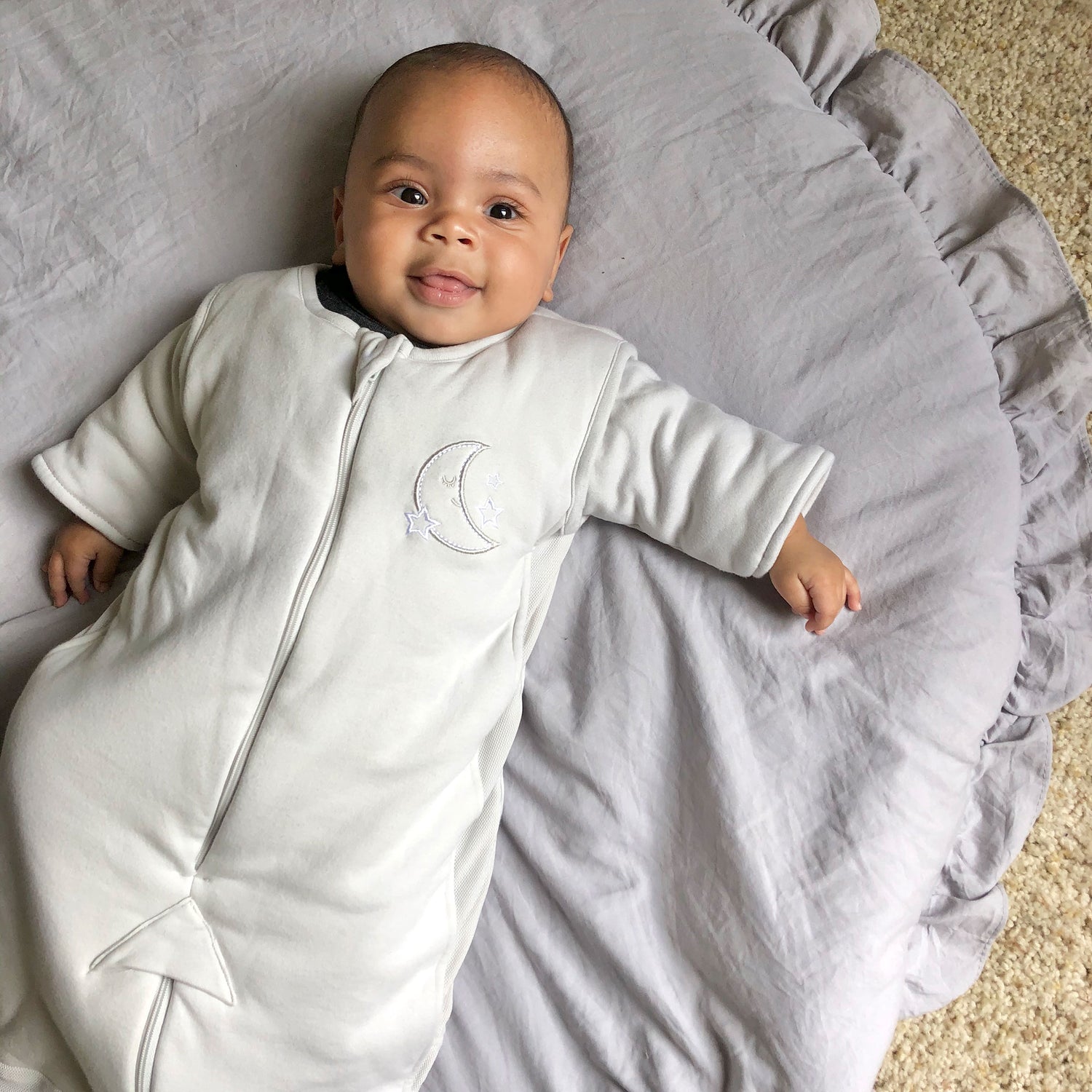 3in1 Transitional Swaddle Sack & Baby Sleep Suit Baby Brezza