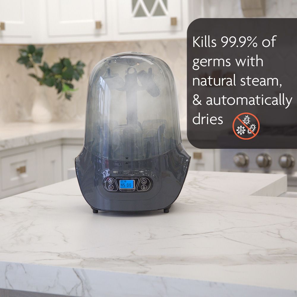 One Step Baby Bottle Sanitizer and Dryer Baby Brezza